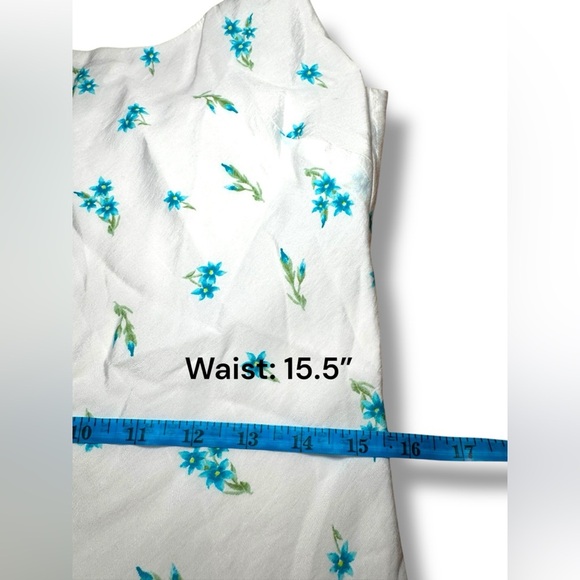 Show Me‎ Your Mumu | Serenade Mini Dress, Bluebell Ditsy Size Small EUC - Picture 9 of 11